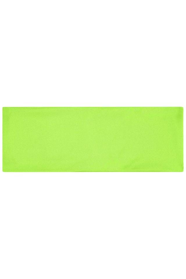 Running Headband Extrabreites Stirnband gelb/neon, Gr. one size