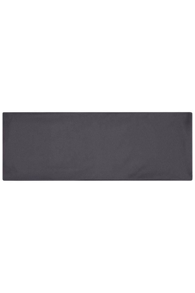 Running Headband Extrabreites Stirnband grau, Gr. one size
