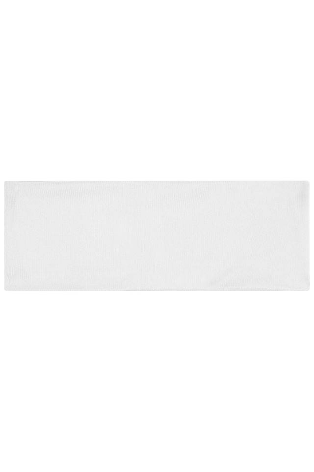 Running Headband Extrabreites Stirnband weiß, Gr. one size