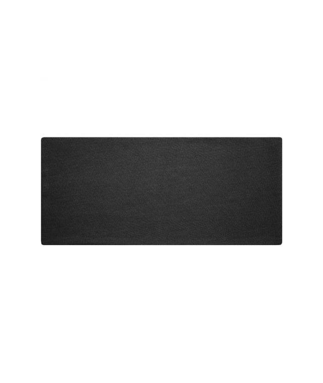 Bio Cotton Headband Extrabreites Stirnband schwarz, Gr. one size