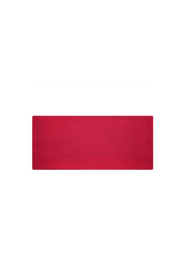 Bio Cotton Headband Extrabreites Stirnband rot, Gr. one size