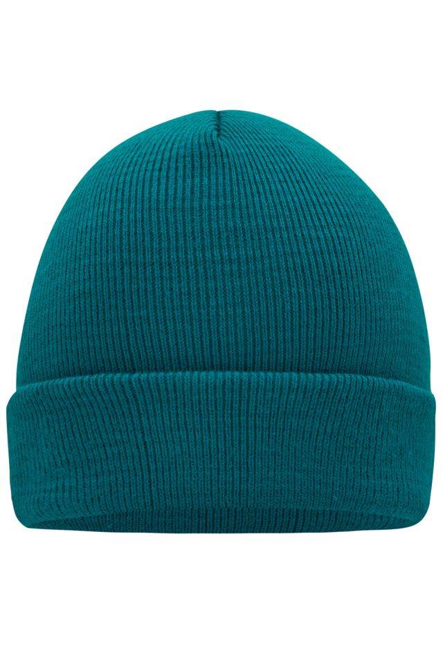 Knitted Cap Klassische Strickmütze in vielen Farben grün, Gr. one size