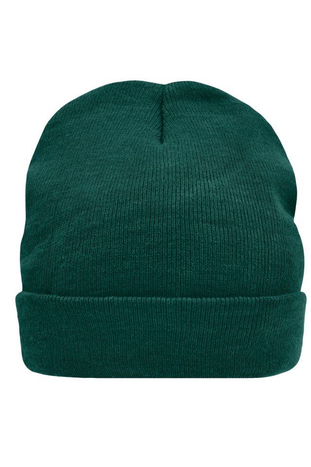 Knitted Cap Thinsulate™ Wärmende Strickmütze mit Zwischenfutter aus Thinsulate™ grün, Gr. one size