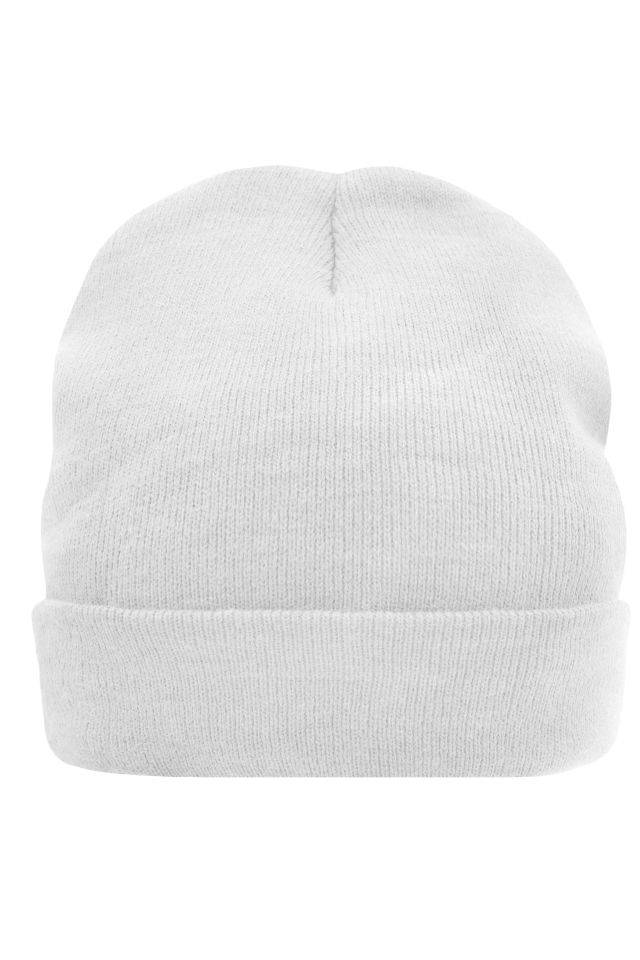 Knitted Cap Thinsulate™ Wärmende Strickmütze mit Zwischenfutter aus Thinsulate™ weiß, Gr. one size