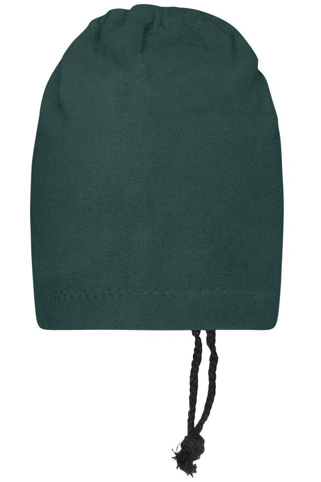 Balaclava Fleece Mütze und Schal in einem grün, Gr. one size
