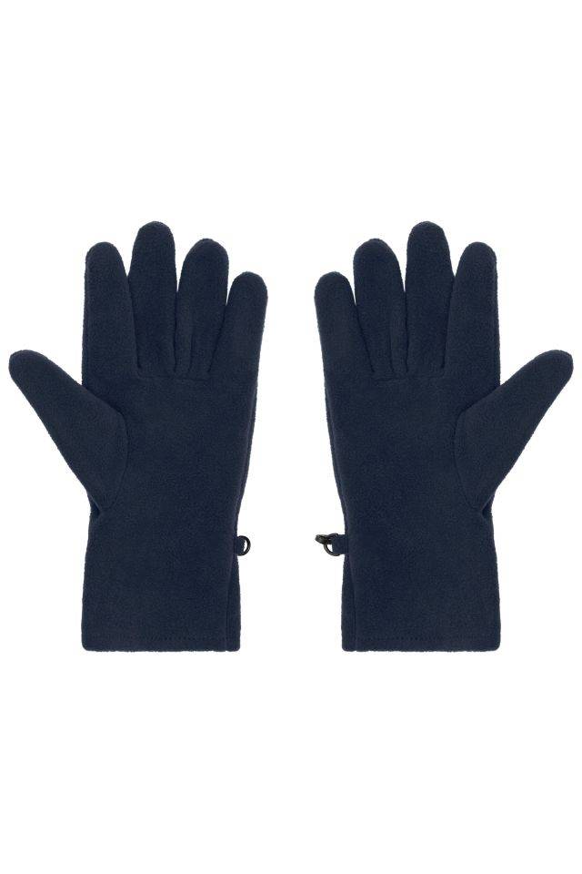 Microfleece Gloves Wärmende Fleece Handschuhe für Damen und Herren blau, Gr. S/M