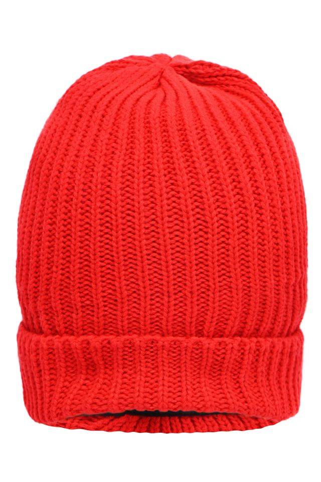 Warm Knitted Cap Wärmende Strick-Mütze mit Thinsulate™ Futter rot, Gr. one size