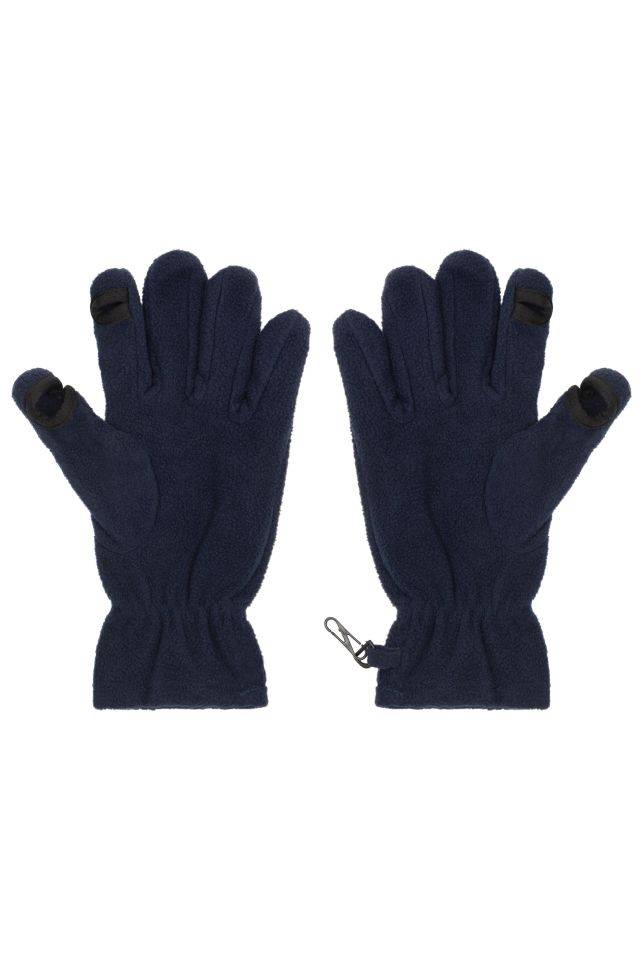 Touch-Screen Fleece Gloves Funktionale Microfleece Handschuhe blau, Gr. S/M