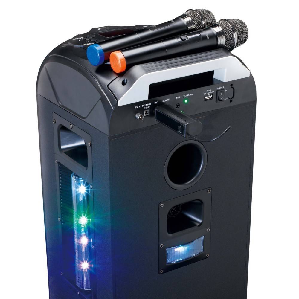 LENCO Mikrofon-Set MCW-020BK