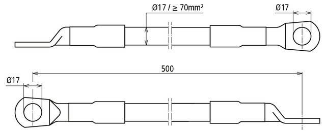 DEHN CuStAl-Kabel-Erdungsverb. 419513