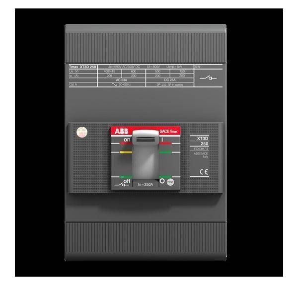 ABB Stotz S&J Leistungstrennschalter XT3D 250 3p F F