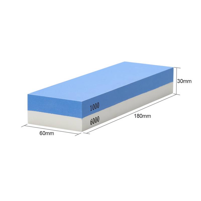 Abziehstein Schleifstein,1000/6000 Körnung, Fur Alle Messer, Rutschfeste Basis