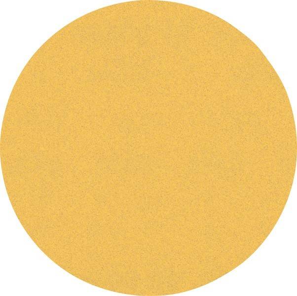Ein kreisförmiges Bild, gefüllt mit vollständiger gelber Farbe.