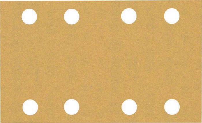 Schleifpapier Expert C470 Abm.80x133mm Körnung 180 8Löcher 10 St. BOSCH