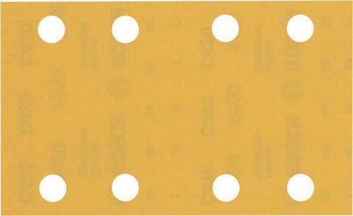 Schleifpapier Expert C470 Abm.80x133mm Körnung 400 8Löcher 10 St. BOSCH