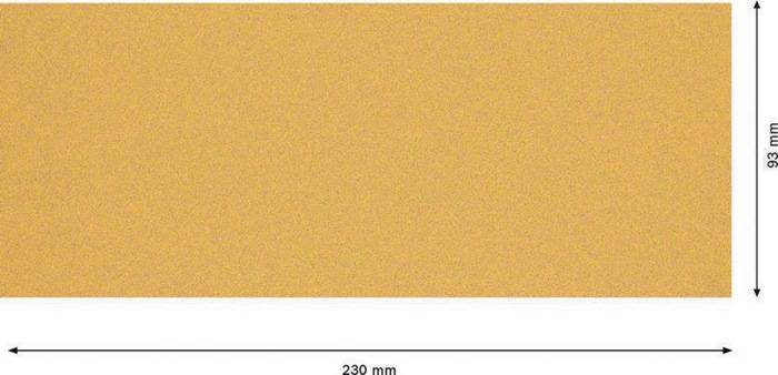 Schleifpapier Expert C470 Abm.93x230mm Körnung 80 ohne Löcher 10 St. BOSCH