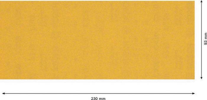 Schleifpapier Expert C470 Abm.93x230mm Körnung 240 ohne Löcher 10 St. BOSCH