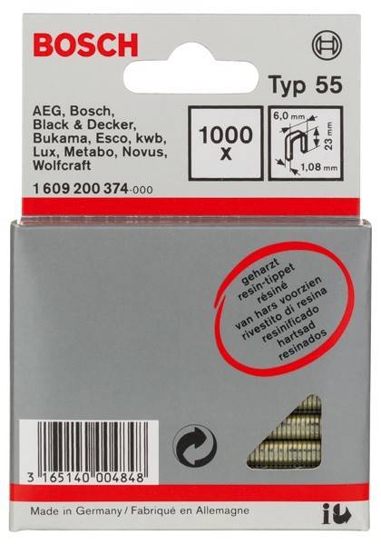 Bosch Power Tools Schmalrückenklammer Typ 1609200374