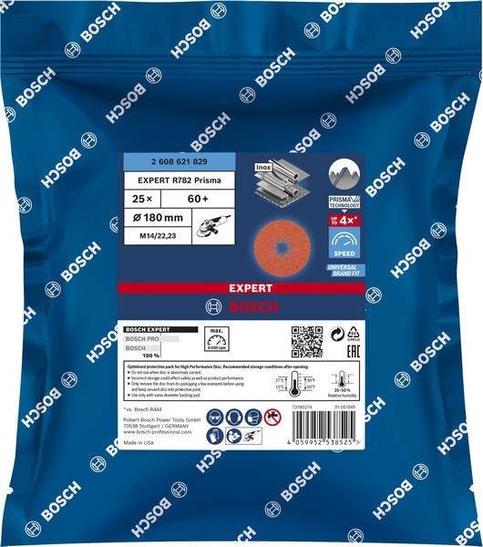 Bosch Power Tools Fiberscheibe R782 2608621829