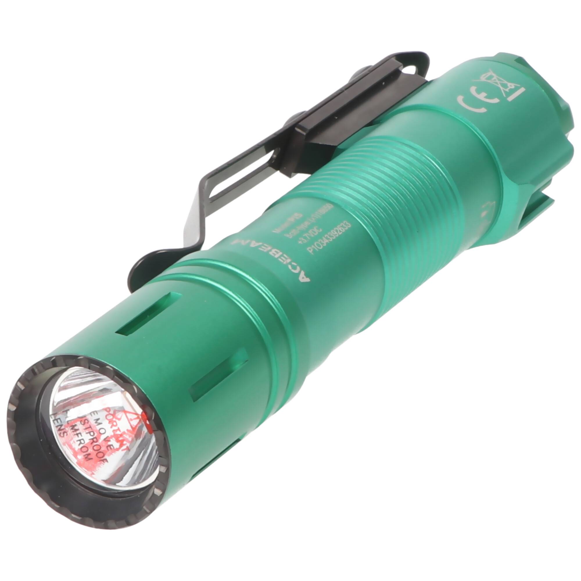 AceBeam P15 Defender LED-Taschenlampe mit 1.700 Lumen, Reichweite bis zu 330 Metern, inklusive 18650 3100mAh Li-Ion Akku