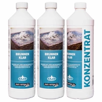 stein-reiniger.de Brunnen Klar Konzentrat 1L Sets - Menge:3 stein-reiniger.de Brunnen Klar Konzentrat 1L Sets - Menge:3