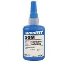Omnifit 50 M, 50 g Flasche Schraubensicherung, blau, omniFIT