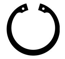 JS 28 X 1,5 Sich,-Ring, DIN 472, schwere Ausfuehrung, Seeger