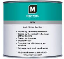 Molykote 3402 C-LF, 500 g Dose Anti-Friction-Coating, lufttrocknend, Dow Corning