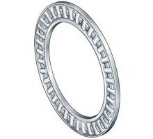 AXK4565-A Axial-Nadelkranz, einseitig wirkend, INA