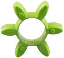 Gr,55 / 64 Sh D ROTEX Zahnkranz T-Pur, hellgruen, KTR