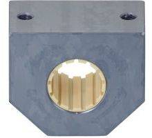 RJUM-05-12 Linear-Gehaeuselager, DryLin-R, Aluminium, igus