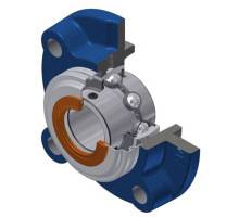 UCFC 210 CC Flanschlagereinheit, mit Endkappe, NTN/SNR