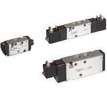 V60A611A-A213J V60 elektropn, Vent, 5/3-APB G1/8 24 VDC, Norgren