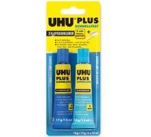 45700, 35 g Tube (Binder+Haerter) UHU Plus Schnellfest 2K-Epoxidharzkleber, UHU