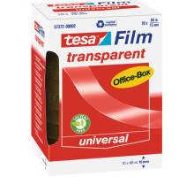 Tesa Officebox 57372, 1 Box a 10 Rollen Klebeband, transparent, TESA