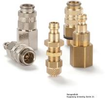 21SBKO08MPN Verschlussnippel, NW 5, 6x8mm, Parker Rectus