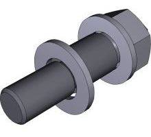 LFE12-1-RB Exzenterzapfen, Niro, INA