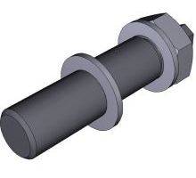 LFE12-1/M12-RB Exzenterzapfen, Niro, INA