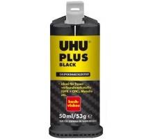 45685, 50 ml/57 g Kartusche UHU Plus Black, 2K-Epoxidharzkleber, UHU