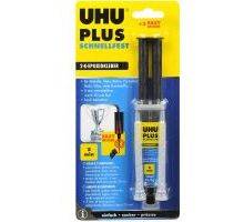 45655, 15 g Doppelkartusche UHU Plus Schnellfest 2K-Epoxidharzkleber, UHU