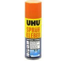 46740, 200 ml Spruehdose UHU Permanent, Spruehkleber, transparent, UHU