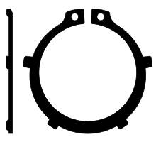AL 50 Sicherungs-L-Ring, Seeger
