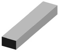 DIN 6885 B 16X10X45 Passfeder, Form B, Werkstoff C45 +C, Handelsware