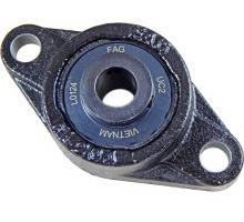 UCFL207-23-J7 Flanschlagereinheit, oval, FAG