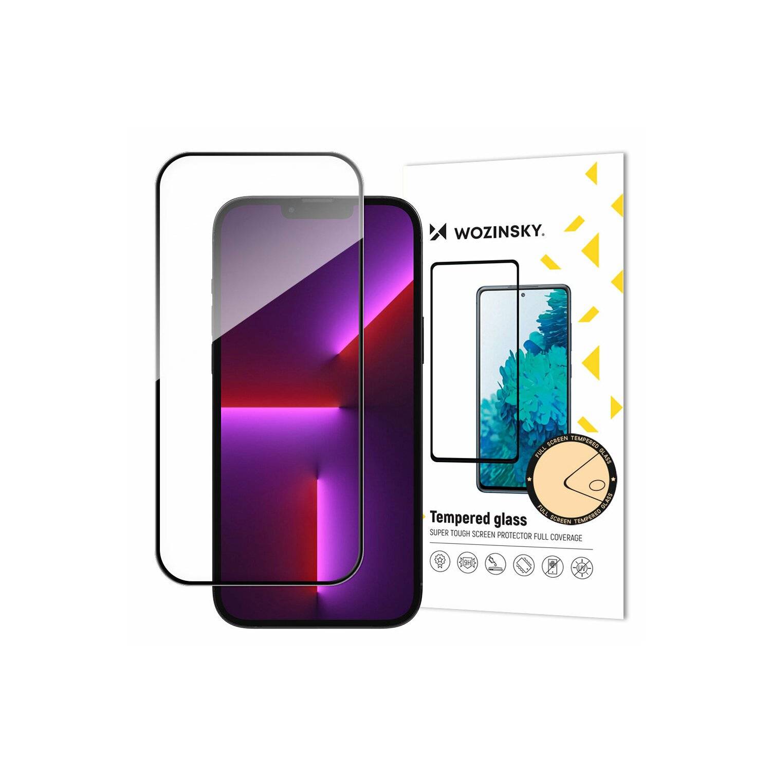 5D Schutz Glas kompatibel mit iPhone 14 Plus Curved Folie Vollständig Klebend und Abdeckung
