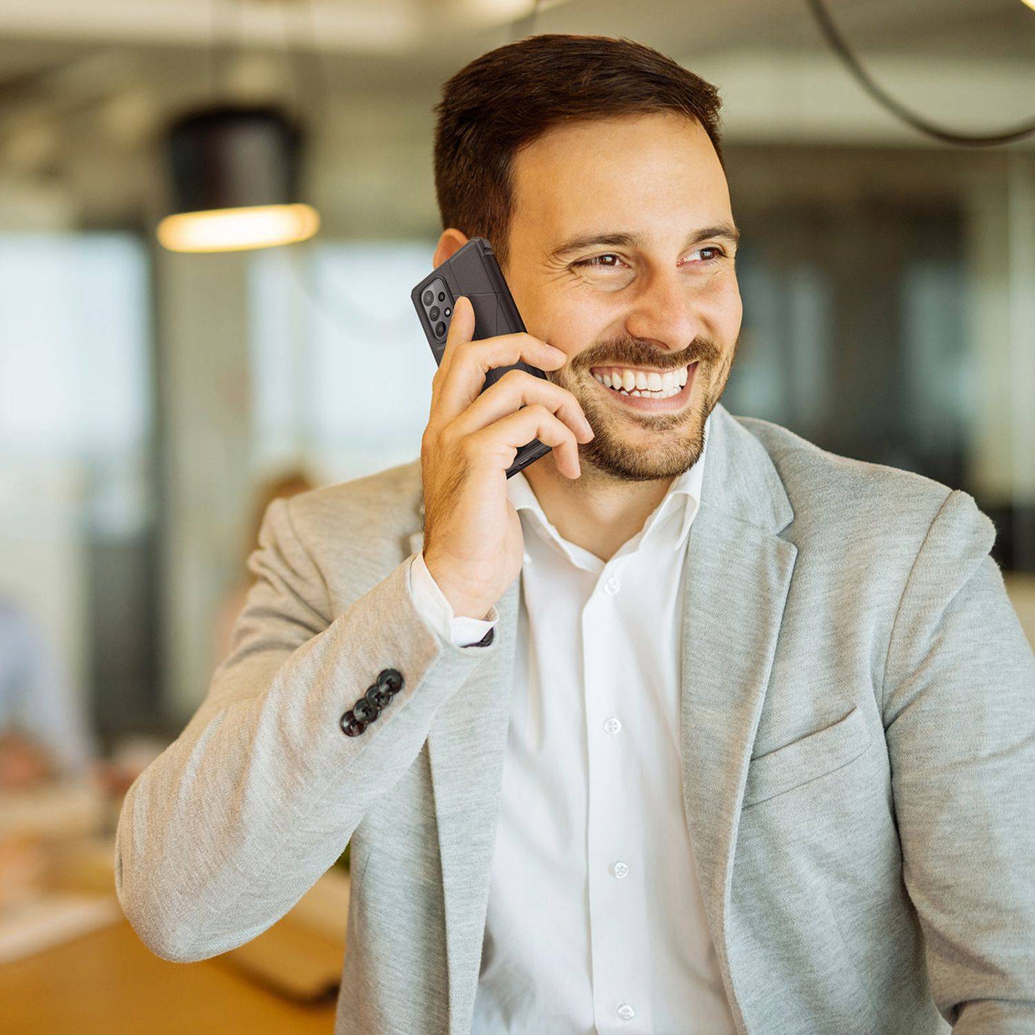 DUX DUCIS Skin X Holster Cover Etui Handy-Hülle kompatibel mit Samsung Galaxy A13 5G Schwarz