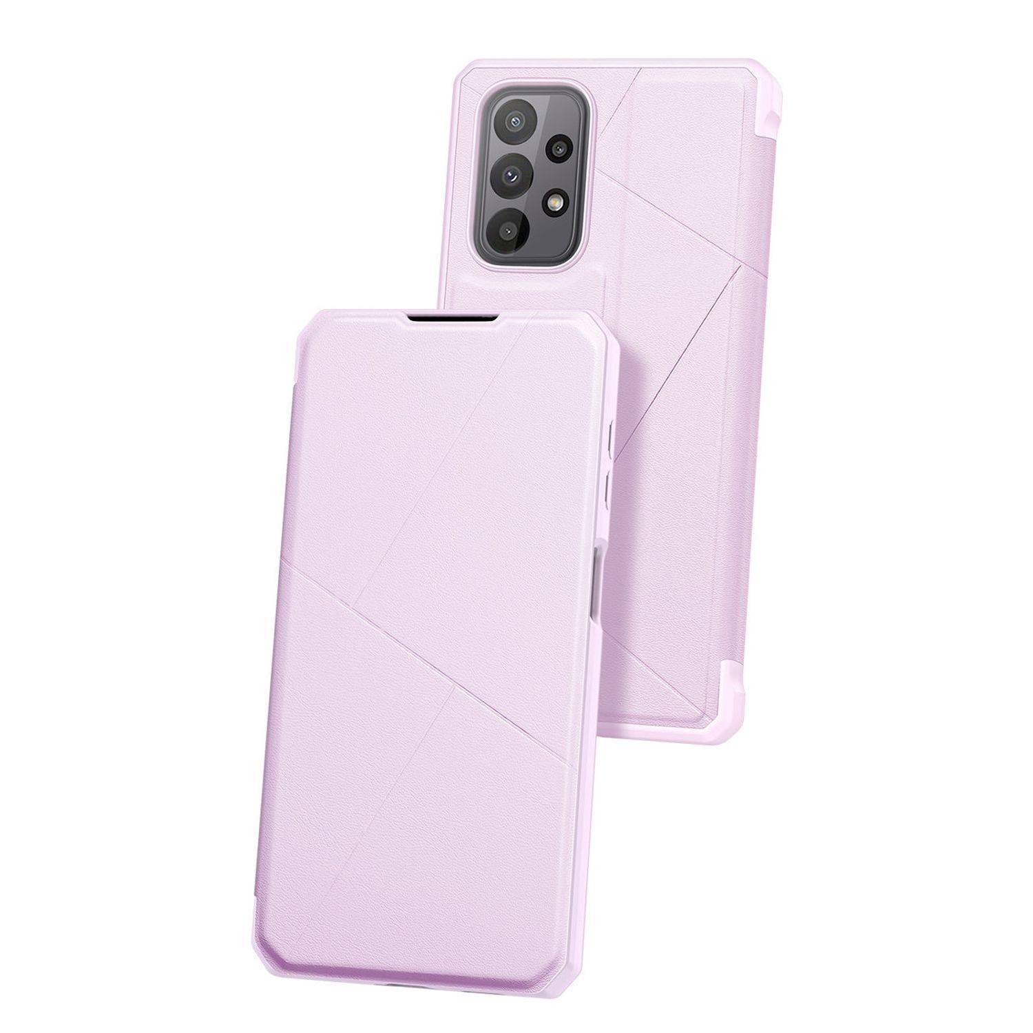 DUX DUCIS Skin X Holster Cover Etui Handy-Hülle kompatibel mit Samsung Galaxy A23 5G Rosa