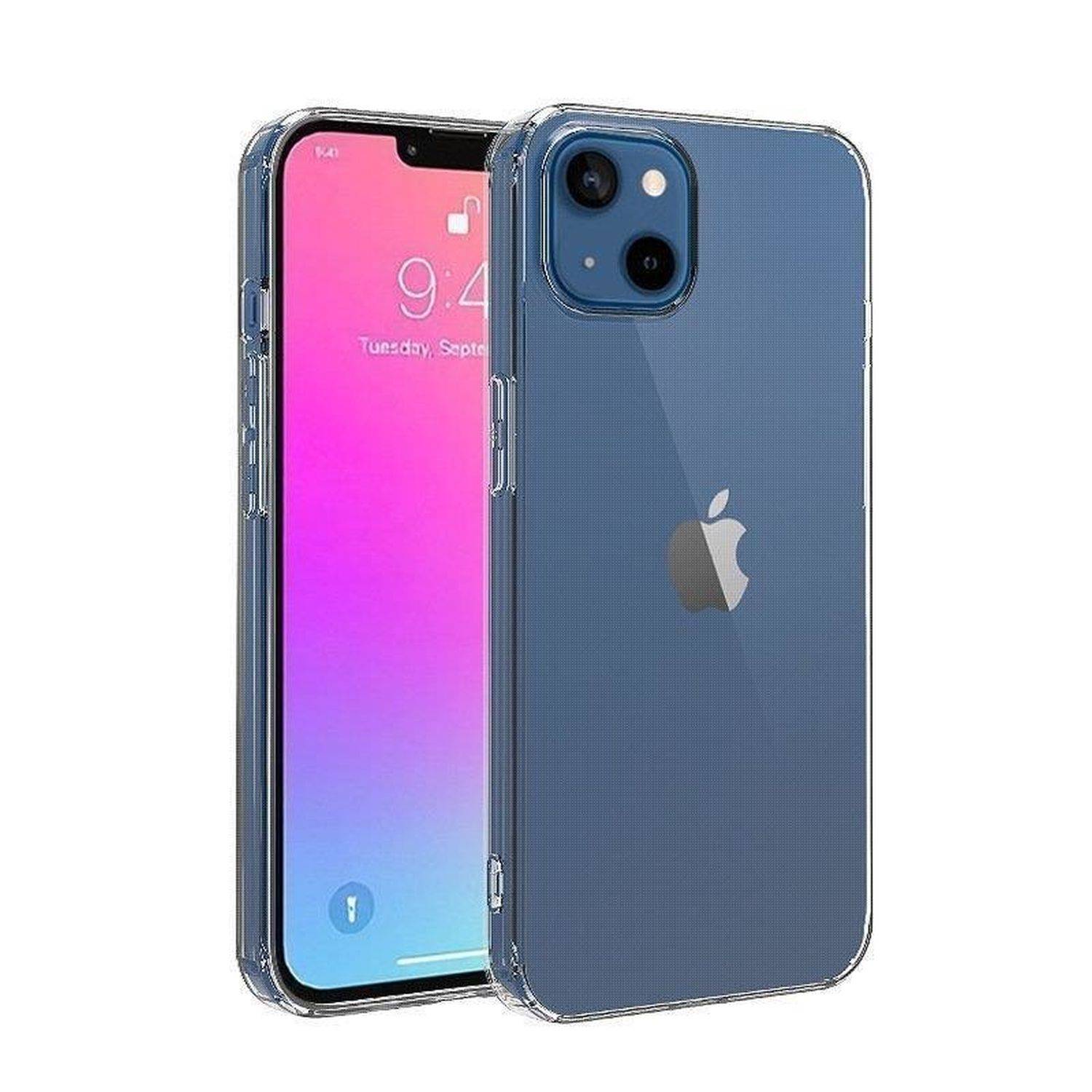 Silikon Hülle Basic kompatibel mit Motorola Moto E32 Case TPU Soft Handy Cover Schutz Transparent
