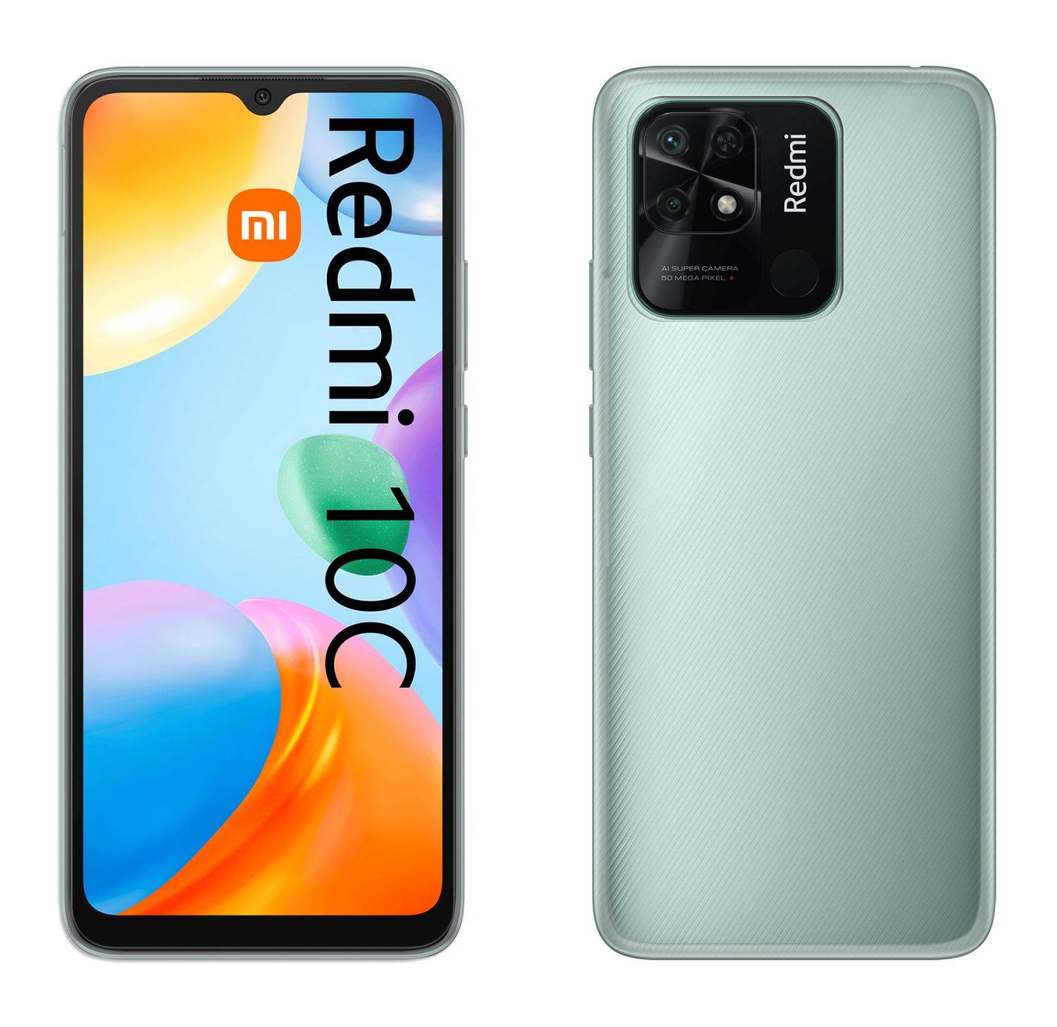 Silikon Hülle Basic kompatibel mit Xiaomi Redmi 10C Case TPU Soft Handy Cover Schutz Transparent