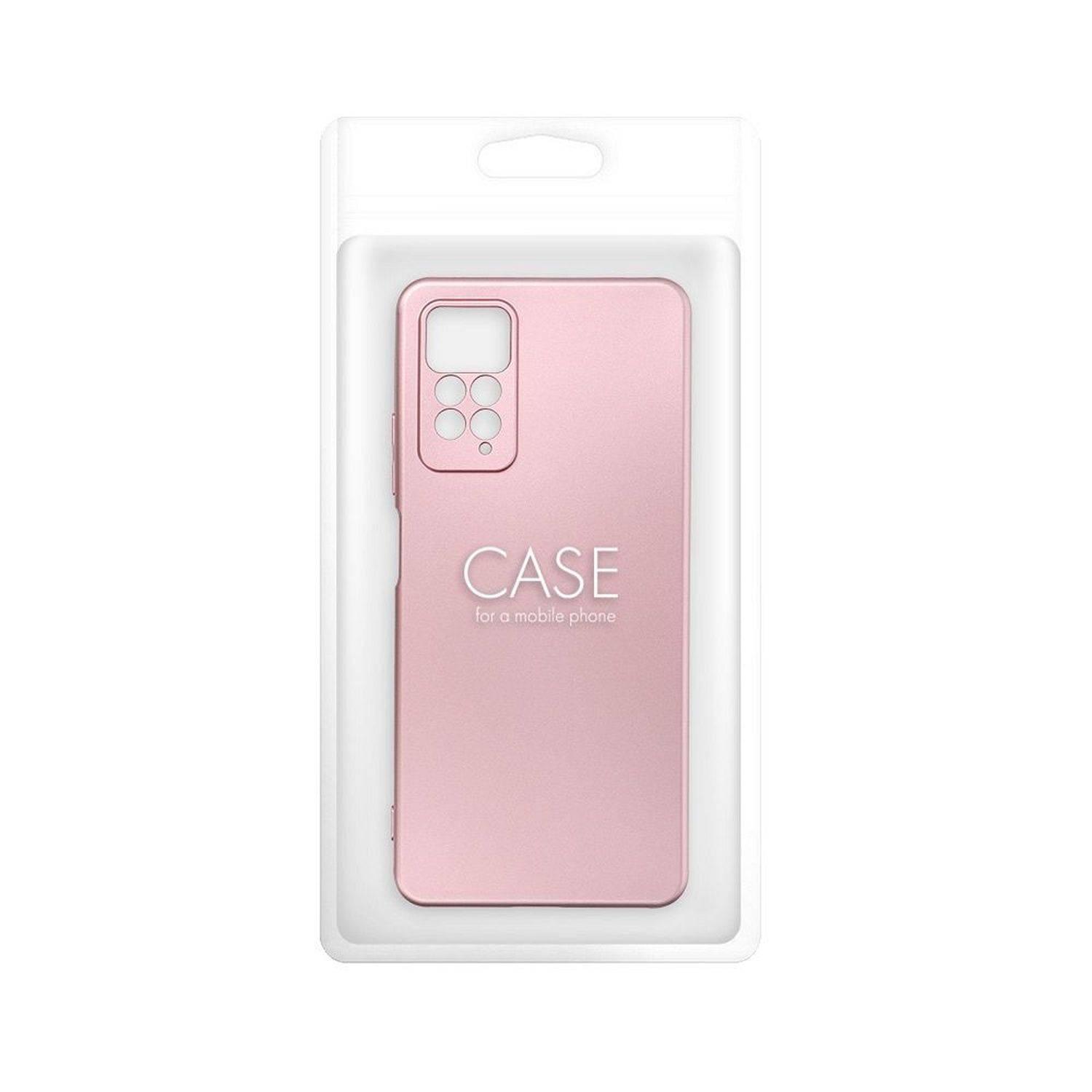 Metallic Case Hülle Handytasche Cover Kameraschutz kompatibel mit Samsung Galaxy A53 5G Rosa